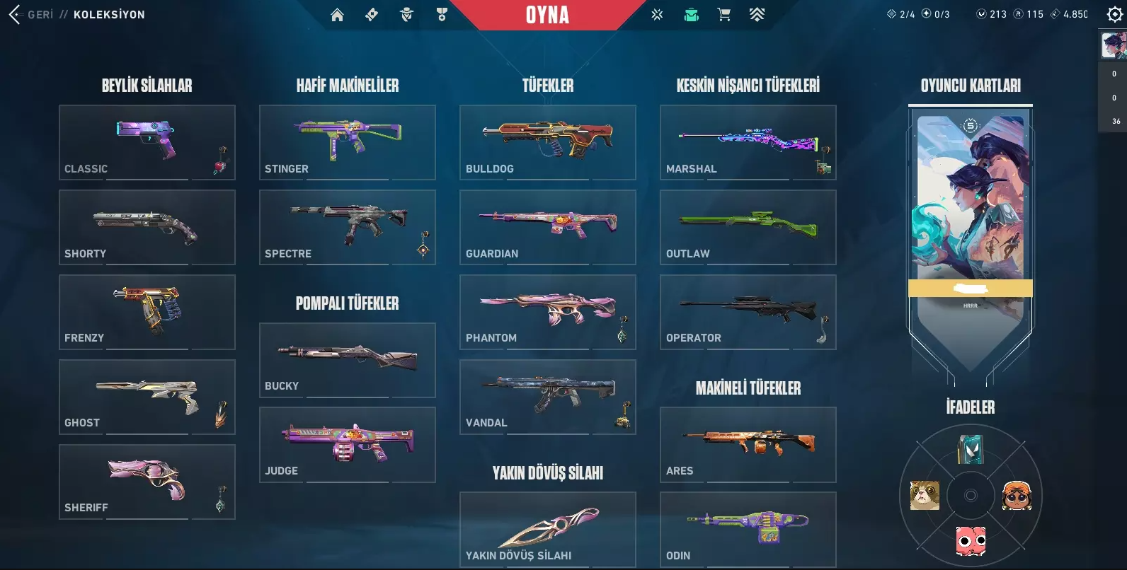 GIRTLAK DOLUSU VALO HESABI